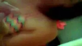 dayzee grabs my cock for another fun deepthroat suck session at home