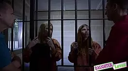 ava parker swaps prison punishment for doggystyle pounding and facial