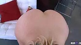 camel toe milf teases her panties