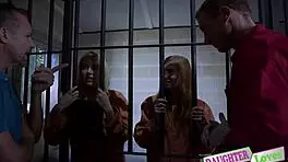 ava parker swaps prison punishment for doggystyle pounding and facial