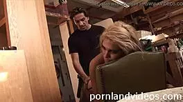 hot busty blonde teen hanna a takes stranger's monster cock