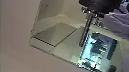 maria shadoes flexes redhead milf curves in gym bts