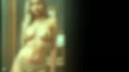 Indian beauty strips nude for steamy tease
