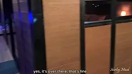 drunk party seduction leads to curvy wife cowgirl ride