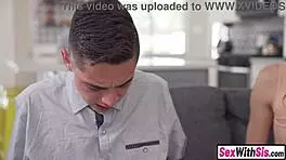 tiny teen and bestie turn interview into hot threesome fuck