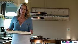 Stepmom catches stepdaughter mid-lick from stepaunts in wild lesbian orgy