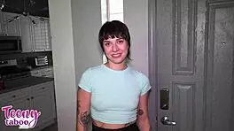 nova flame trembles with ecstasy taking dick in tight asshole