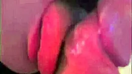 check out this close-up sloppy blowjob from a big tits wife tease
