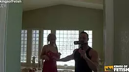 hey blonde teen, ready for this handsome stud to charm your tight holes?