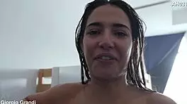 whoa behind the wild pissing scenes with daruma rai nuria millan ahb025 insane!