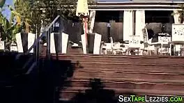 POV Petite Lesbians Lick Brunette Vaginas In Bikini Fingering Reality