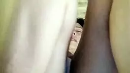 Venezuelan beauty strokes big hairy pussy to climax