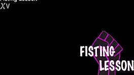 Jureka Del Mar's gaping anal fisting lesson