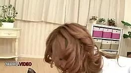 Yuno Shirasu Craves Fierce Tongue on Her Exposed Shaved Pussy