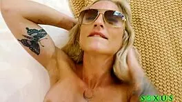 kathryn mae rides brad newman's throbbing big dick hard