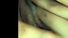 Horny Brunette Fingers Tight Pussy Teasing Big Tits And Ass