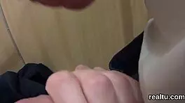 Watch this 😈 luscious Czech babe get teased stripping in hypermarket then hardcore POV nailed!