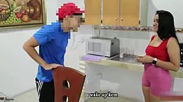 horny guy pounds sexy milf alone at home 🔥💦