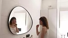 two busty friends shower fingering licking to juicy orgasms in 4k