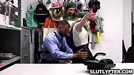 Officer Pounds Brunette Girl Scouts Kimora Quin Haley Spades Office Doggystyle Deepthroat