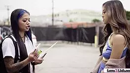 asian babes licking juicy cunts in classroom 👅💦