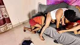 young white teen ffm quickie turns hardcore anal squirting with wet pussy overload