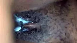 young ebony babe screams as boss pounds her tight pussy like a real pornstar