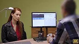 Redhead begs for quick loan