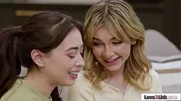 LICKING BUSTY MILF Ass Behind Back!