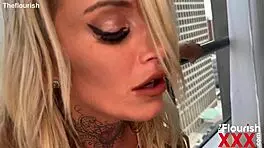 stephanie love rims and straps spicy jayde's wet pussy with dildo toys
