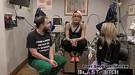 channy crossfire casually sucks that dick hard before taking a massive cum blast