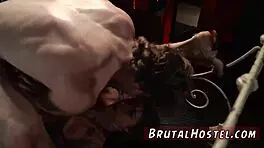 Hd petite tourists felicity feline dominated rough with small tits bound in hardcore bdsm tourist frenzy