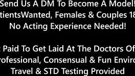 Ebony Student Nikki Stars Endures Intense Gyno Exam On Spy Cam