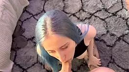 Rough Round Ass Pounding Leads to Slutty Facial Cum Blast