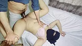 desi girlfriend moans loud in tight choot chudai missionary