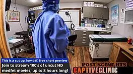 Nurse Serena Morgan's POV Latex Glove Patient Domination