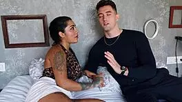 yasmina khan's petite asian ass hides huge cock for first anal