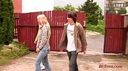 i joined young bisexual teens for hot mmf group play