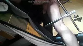 Laura XXX Tied Machine Doggystyle Creampie