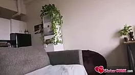 in the bathroom i seduce my bro sucking his milky cock till he cums hard