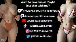 busty amateur teases fat ass riding cock in homemade clip