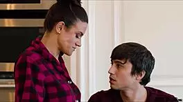 Steamy young tits and ass worship horny milf pov fuck