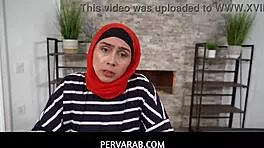 Pervarab Teaches Middle Eastern Lilly Hall Epic Deepthroat Skills