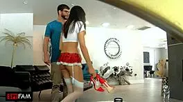 stepsis rides stepbro cock creampie tight pussy missionary doggystyle thank you