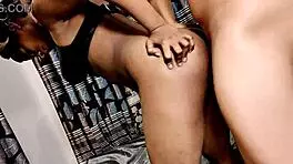 Girlfriend quickie fuck turns rough anal deepthroat wet pussy riding.