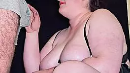 milf's big natural tits beg for your deepthroat cum in mouth quickie