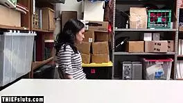 i tied up kylie martin teen thief and roughly fucked her tight pussy with my huge officer cock