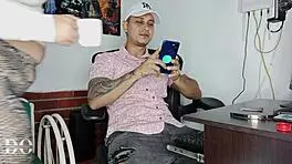 Mi secretaria curvy Latina begs for raise but seals wet deal with boss fat cock pounding!