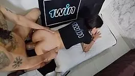 neighbors sneak raw amateur fuck in hot room!