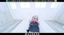 i moan loud as minami sato fucks me hard in vr cosplay